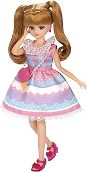 Amazon.co.jp: リカちゃん ドレス LW-04 カラフルアイスパーティー