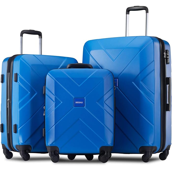 Buy Merax Luggage Set Expandable 3 Piece Sets with TSA Lock