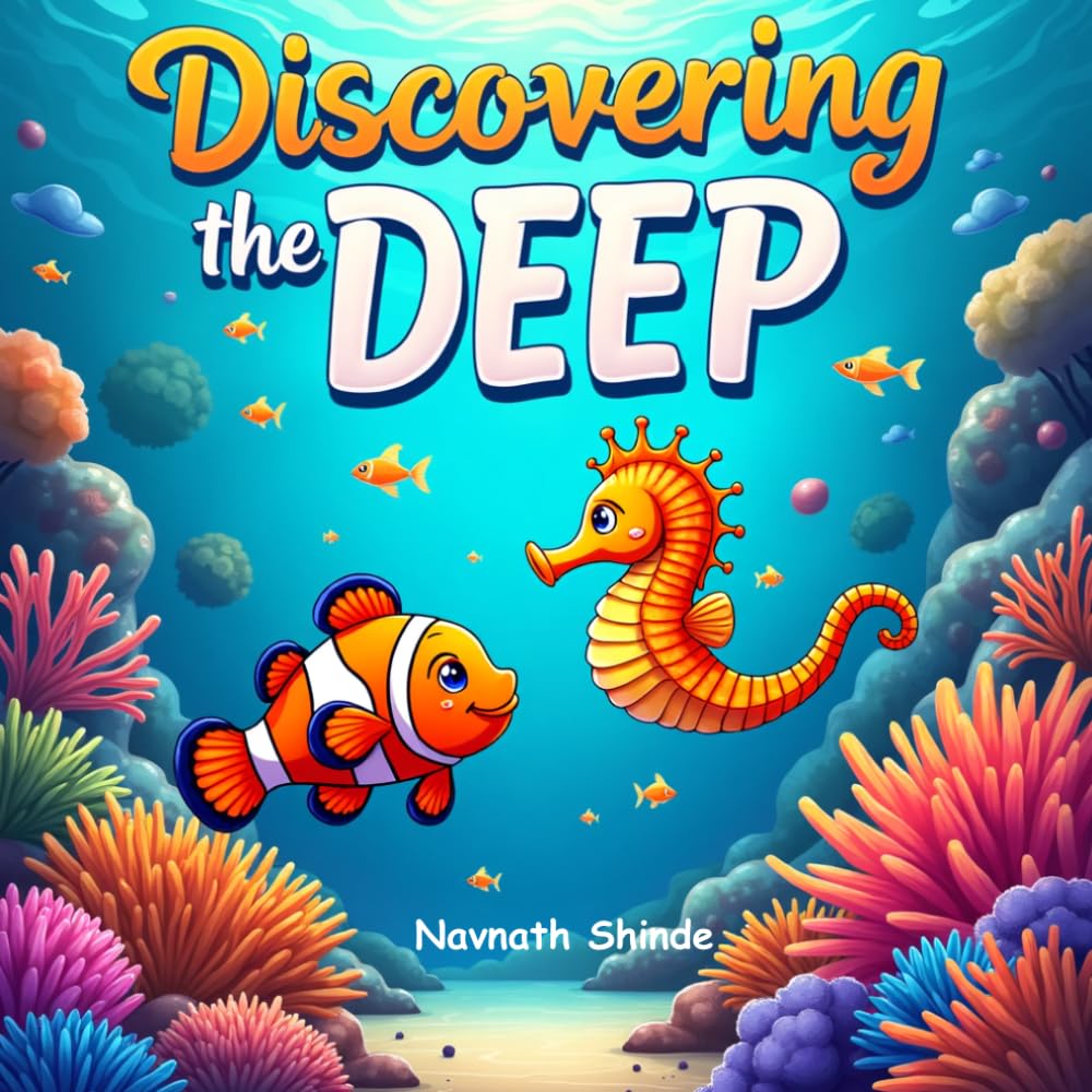 Discovering the Deep: Sea Horses: A 50-Picture Ocean Life Coloring Book for All Ages