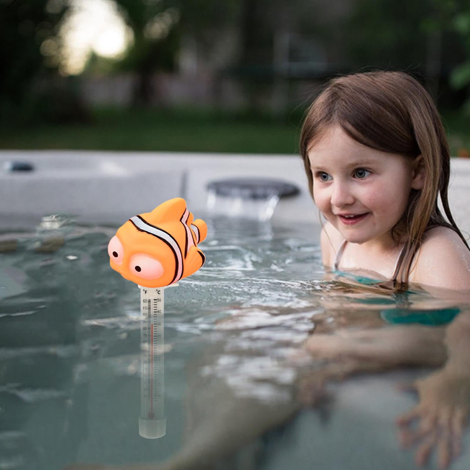 Termometro per Piscina,Sensore Temperatura Bagnetto | Accessori Precisi per Vasca Idromassaggio Spa Doccia Laghetto e Acquario