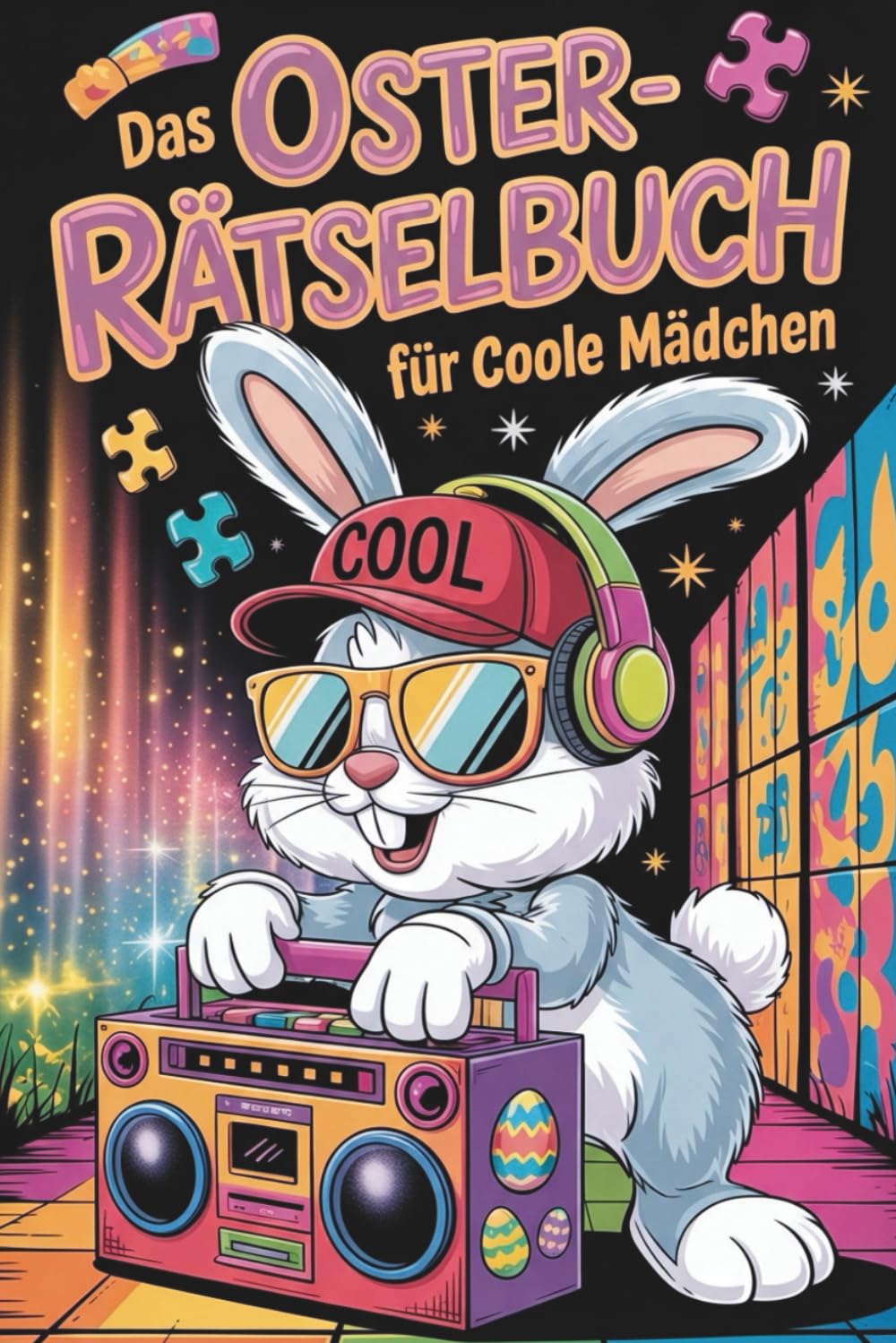 Das große Oster-Rätselbuch für coole Mädchen – Von 10 bis 15 Jahren: Rätsel, Wissen & Abenteuer