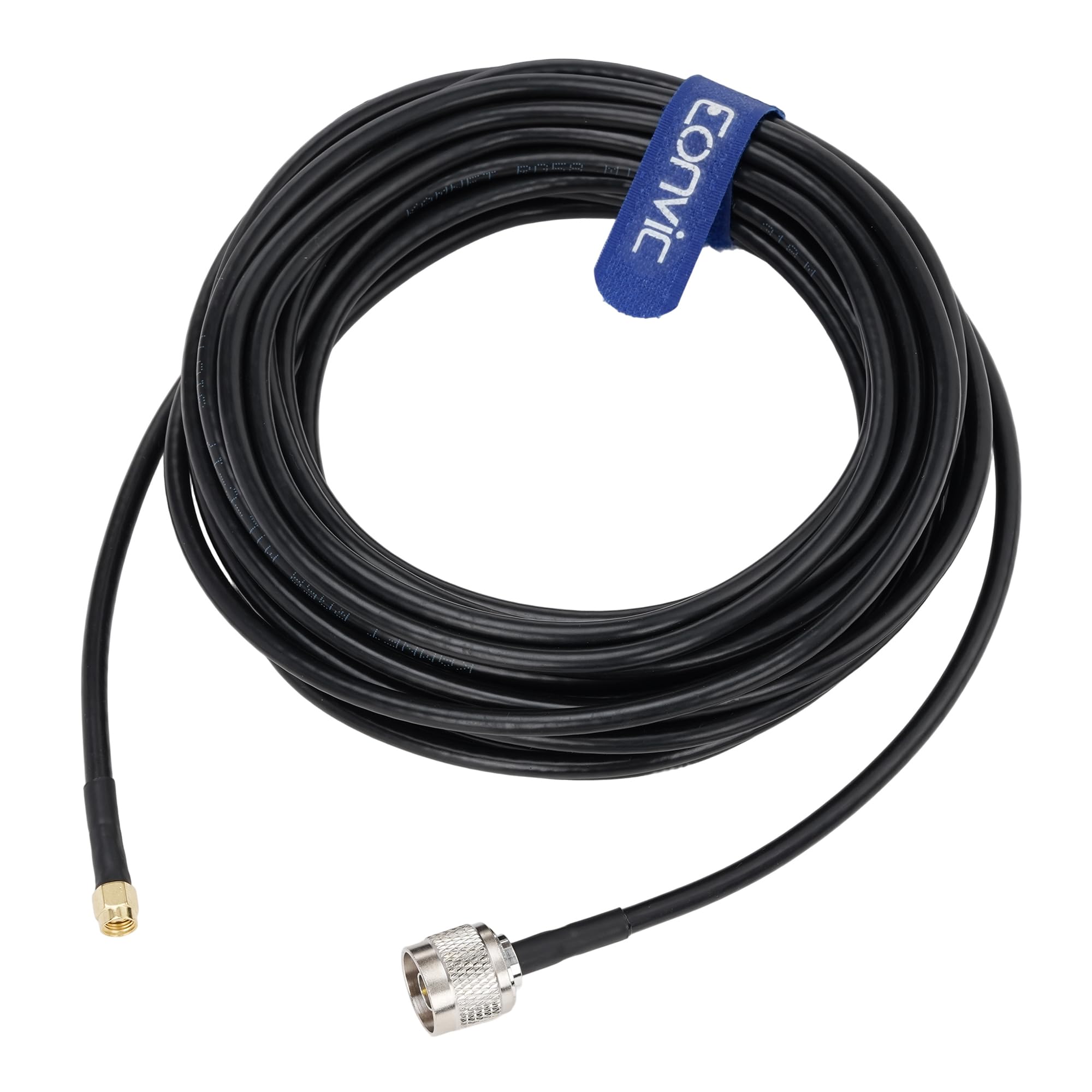 Câble coaxial RF Pigtail RP-SMA mâle avec broche femelle vers prise mâle de type N RG58 à faible perte pour antenne WiFi (15 m)