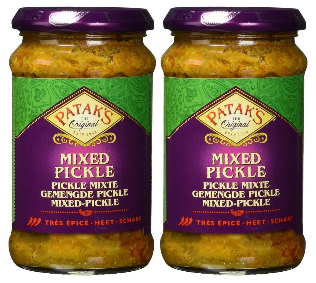 Patak's Mixed Pickle Hot (283g) - Pack of 2