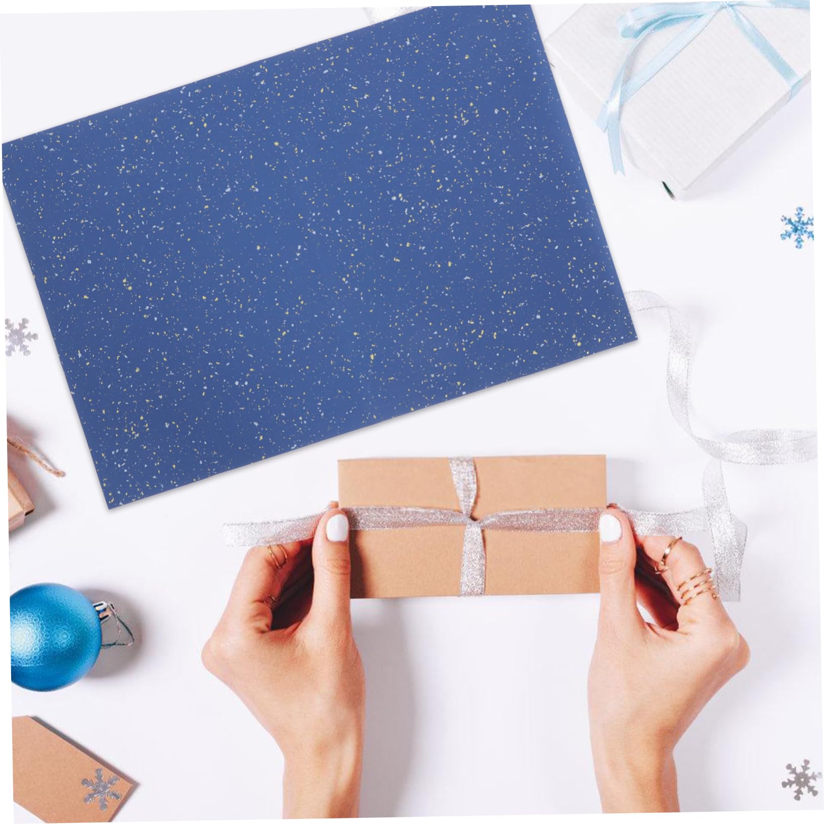 CALLARON 12blätter Geschenkpapier Geschenkkarton-verpackungspapier Buchumschlagpapier Geschenkblumen-verpackungspapier Kraftpapier Geschenkpapierbogen Diy-blumenverpackungspapier Straußverp