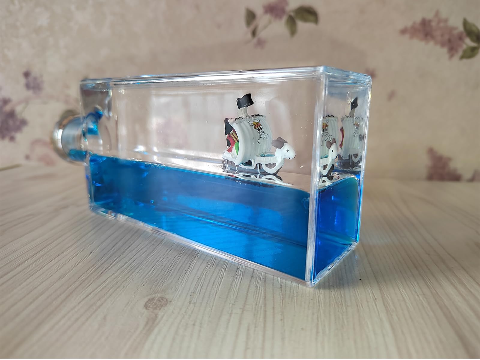 Unsinkable Boat Pirate Ship Model in a Box Bottle - Image 3