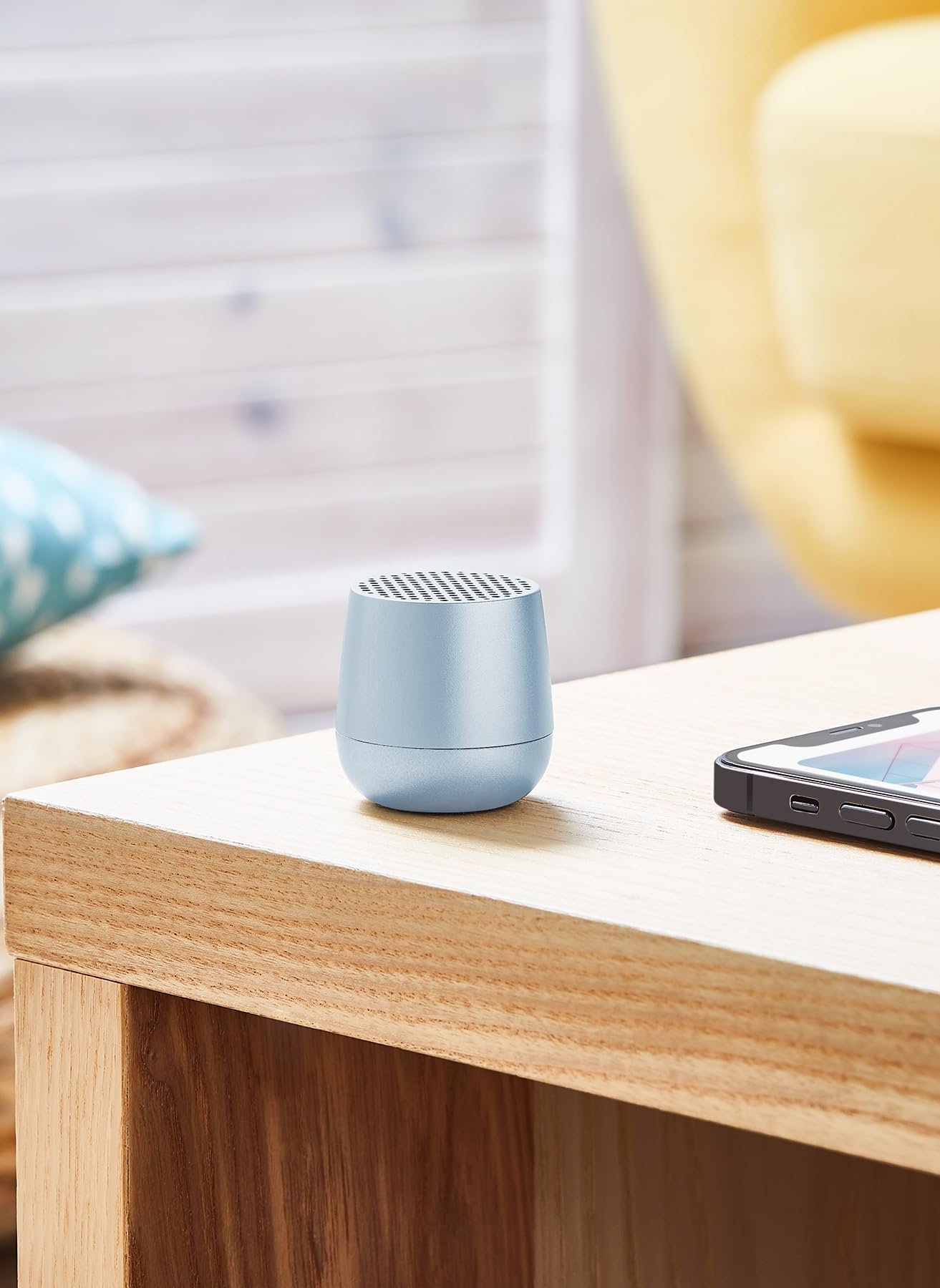 Lexon Mino+ Altavoz Recargable Bluetooth (Azul Claro) — view 6