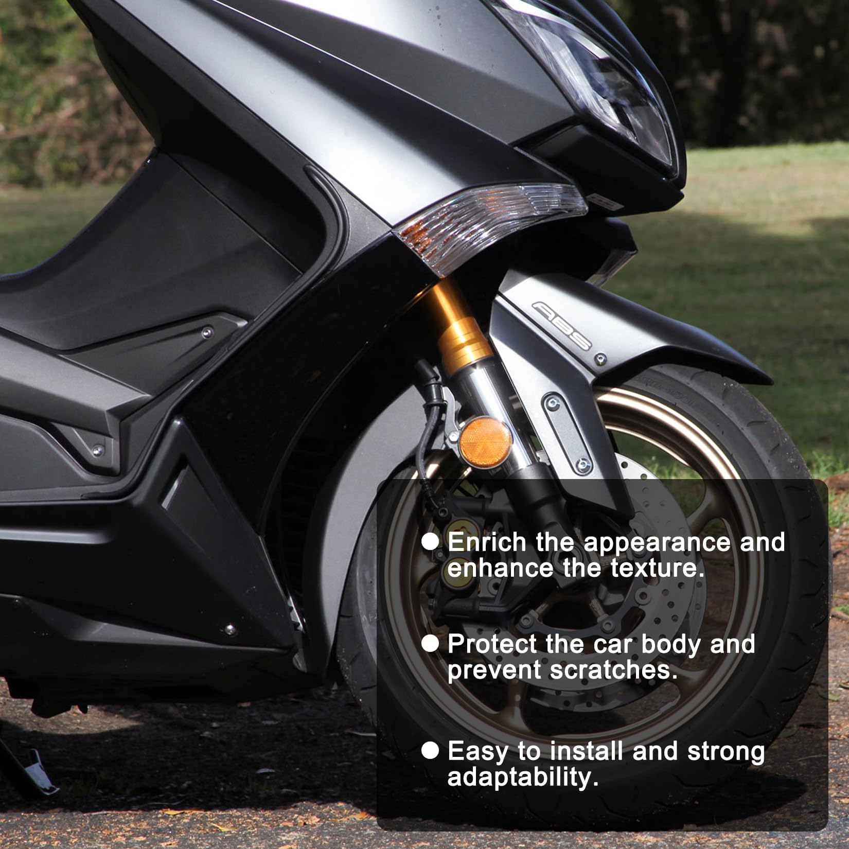 PSLER Motociclette Striscia Trim Copertura Laterale del Pedale Trim Decorazione Corpo per TMAX 530 2012 2013 2014 2015 2016