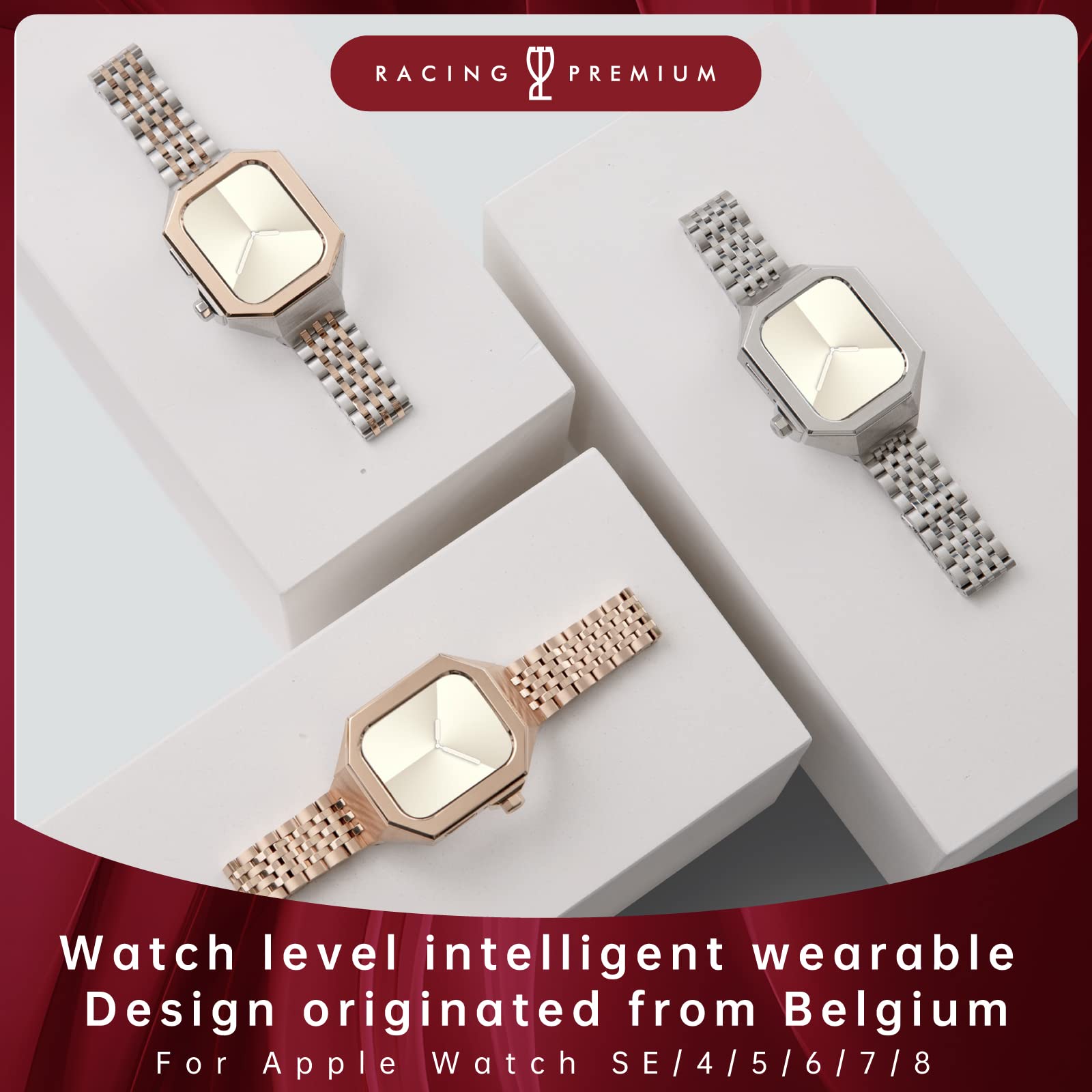 Applewatch Case SUS R2 Silver 44.45時計 Applewatch Case SUS R2 Silver 44.45時計 アップルウォッチ メンズ