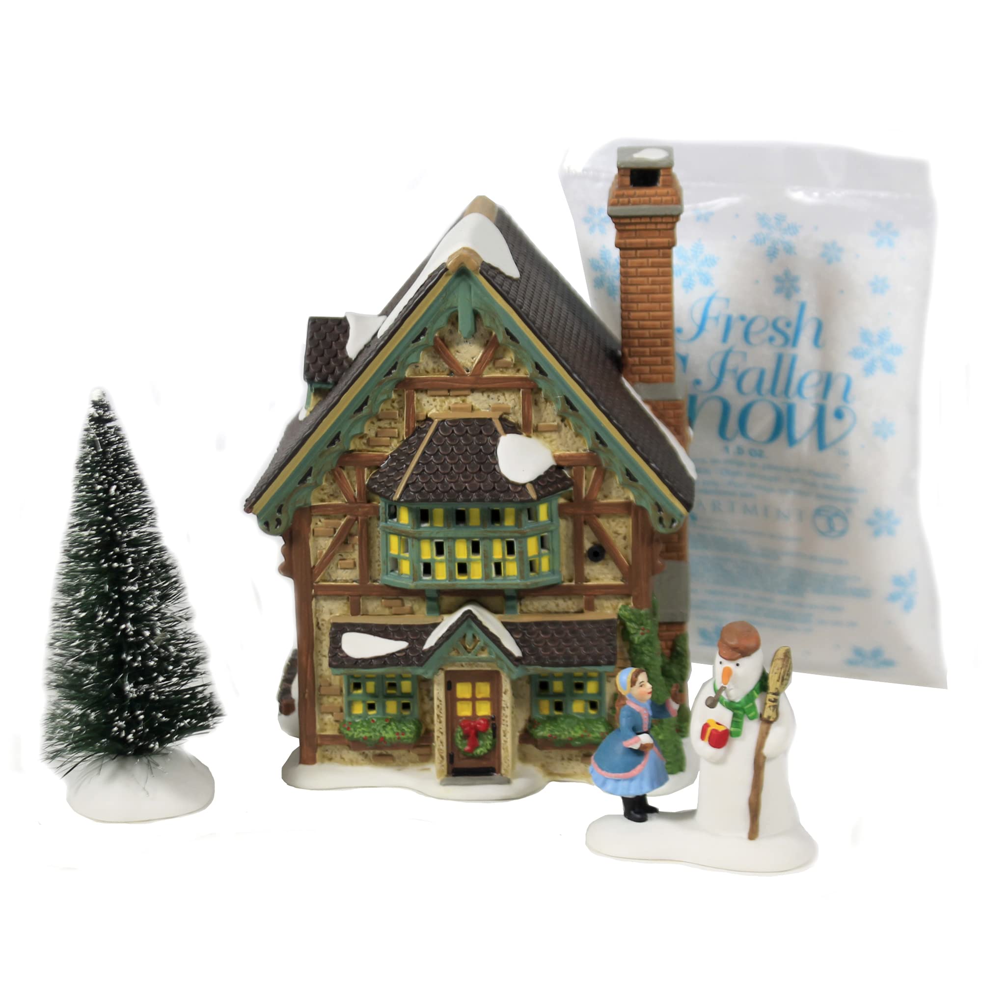 Dipartimento 56 Dickens Village Building - Set di 4 pezzi
