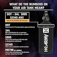 Vista 30 de HK Army Sistemas de aire comprimido de aluminio del tanque de Paintball de HPA - Regulador estándar