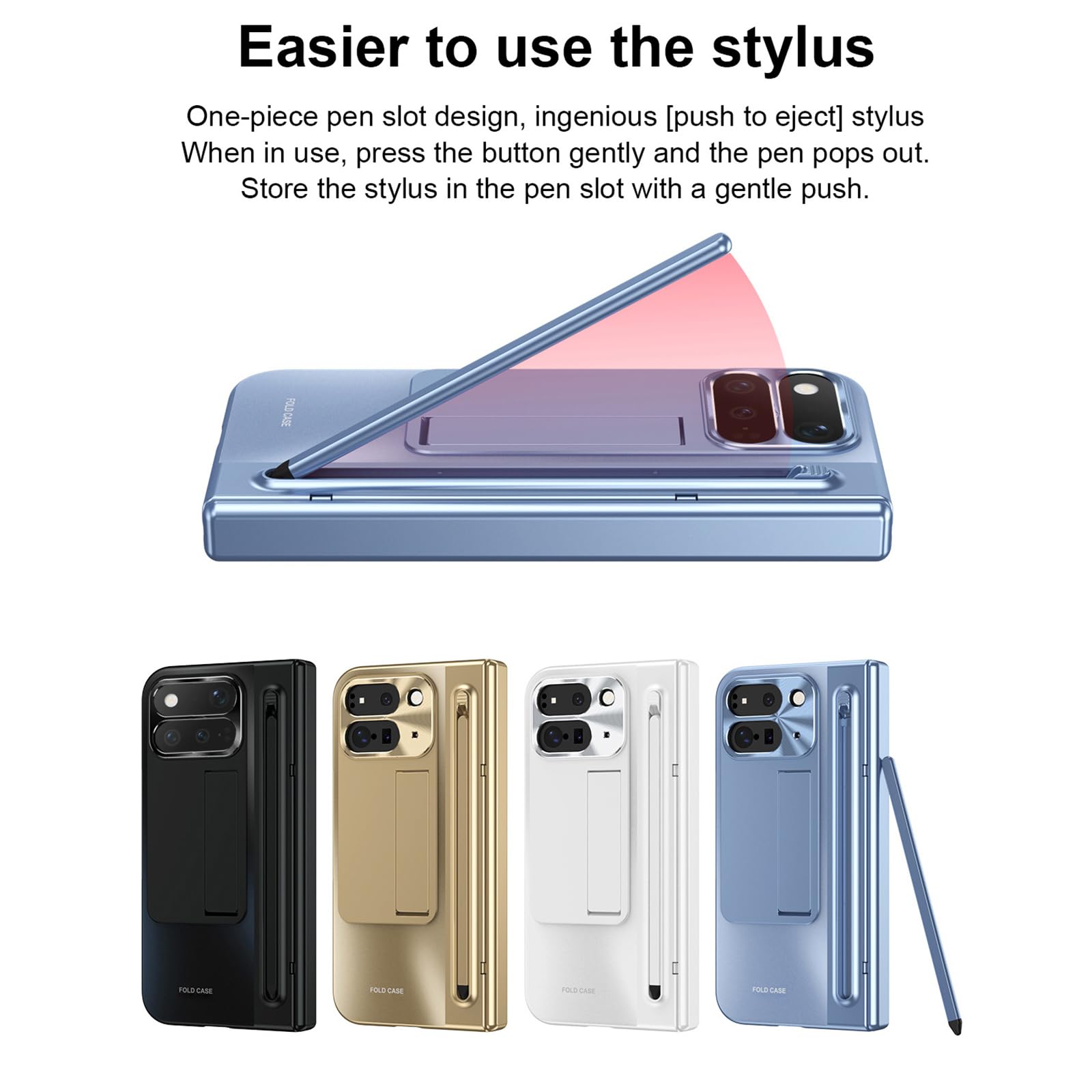 Etui do Google Pixel 11 Pro Fold, galwanizowane etui na telefon komórkowy