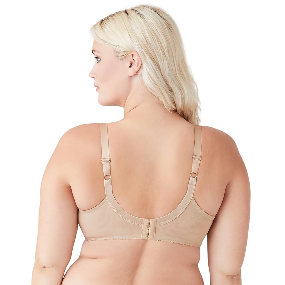 Wacoal womens Retro Chic Full Figure Underwire bras, Toast