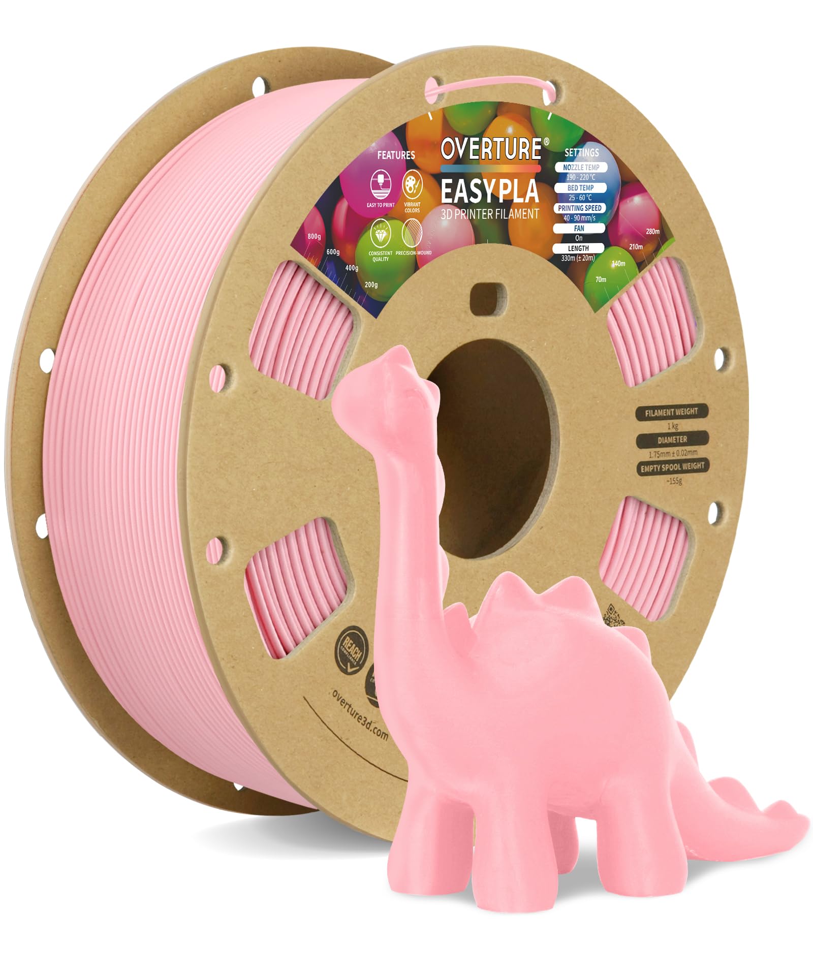 Amazon.co.jp: OVERTURE PLA フィラメント Easy PLA フィラメント 3D