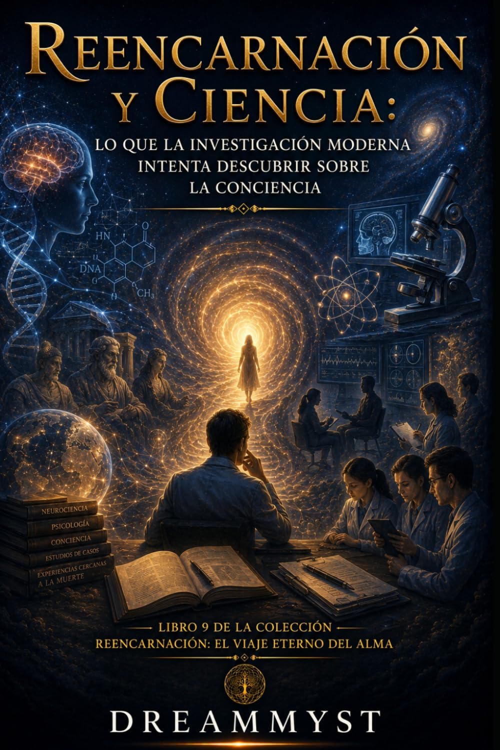 Reencarnación y Ciencia: Lo que la investigación moderna intenta descubrir sobre la conciencia: Colección Reencarnación: El viaje eterno del alma (LIBRO 9)