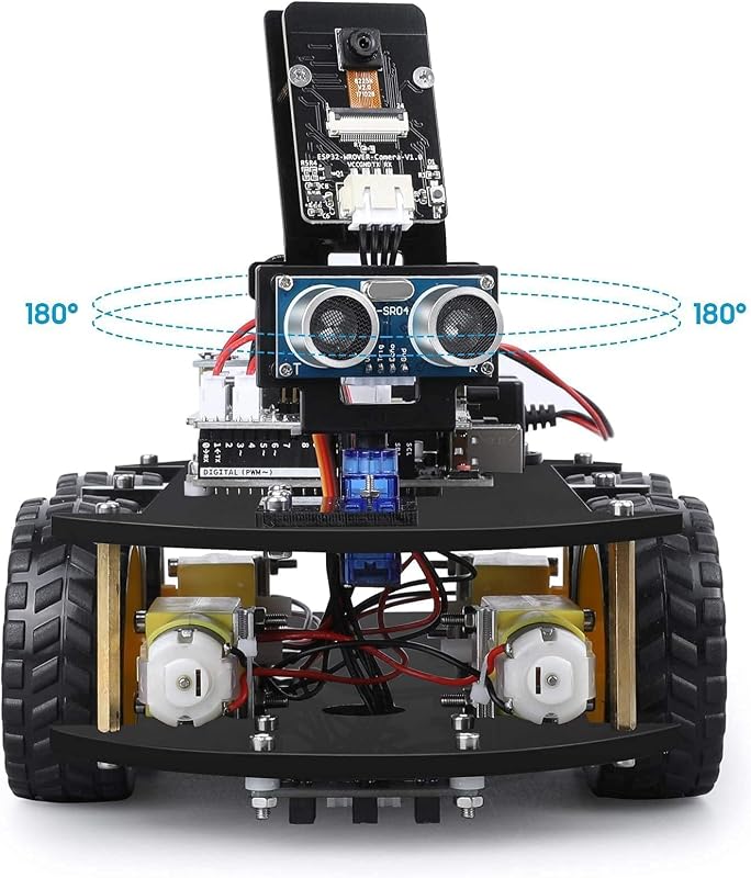 ELEGOO Smart Robot Car Kit V3.0 UNO okosautó szett szenzorral és appvezérléssel