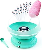 Vista 8 de Cotton Candy Express Máquina de algodón de azúcar CC1000-S color rosa. Fácil de usar y limpiar. Un gran valor, nostalgia y diversión para niños