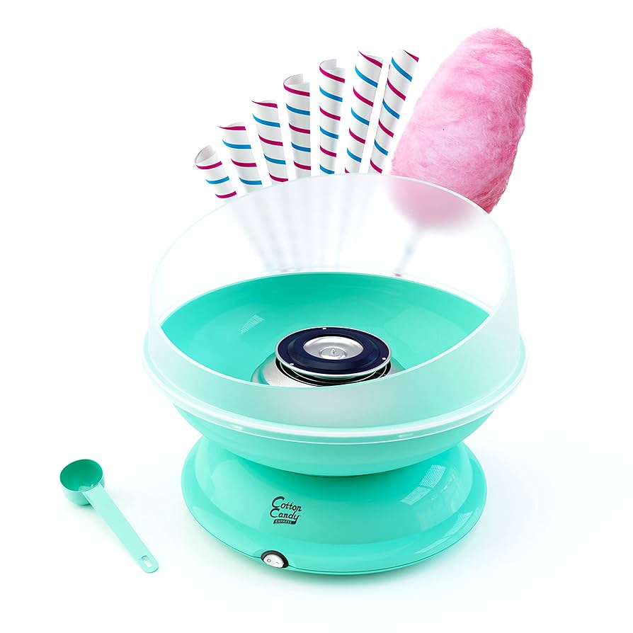 Amazon.com: Cotton Candy Express Teal Cotton Candy Machine