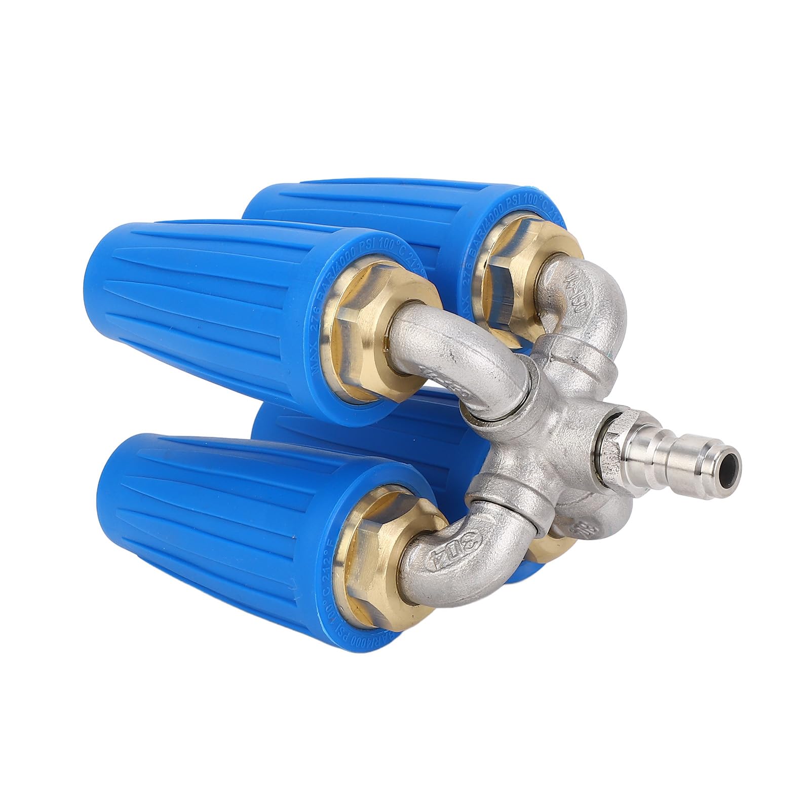 Generic Myjka Ciśnieniowa Turbo Dysza 4 w 1 360° Obrotowy Spray Wytrzymałe Szybkozłącze 4000 Psi do Podłóg Pojazdów