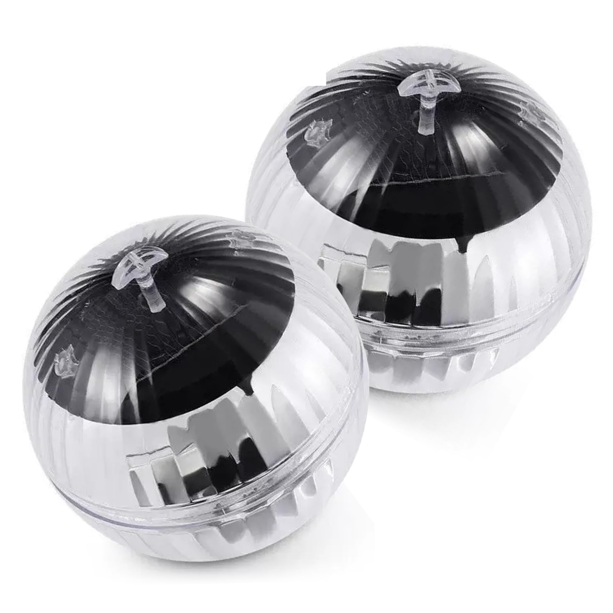 Lampe solaire flottante piscine LED changement couleur dynamique avec télécommande lot de 2