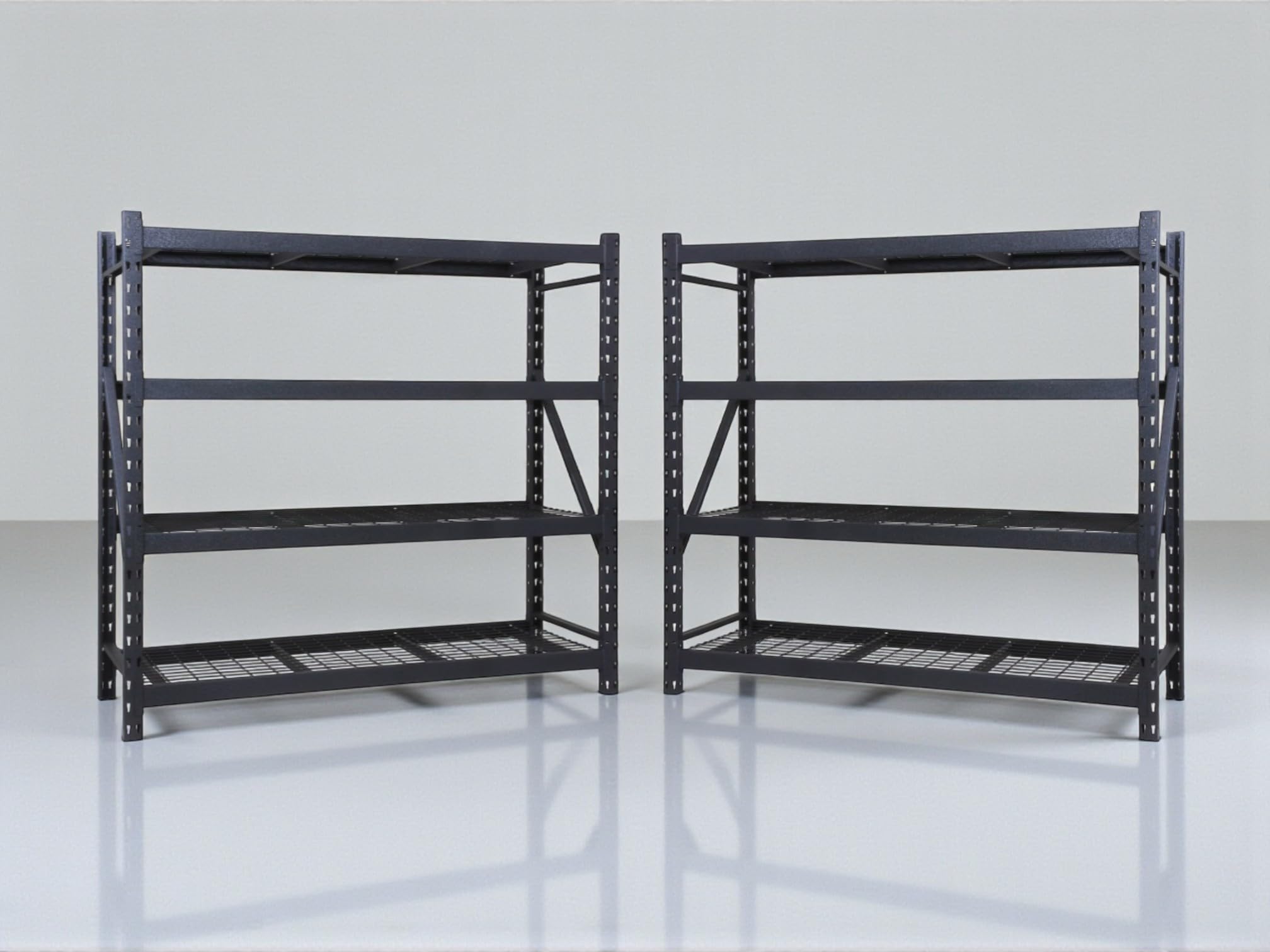 Amazon.com: Heavy Duty Member Mark 4-Shelf Industrial Storage Rack