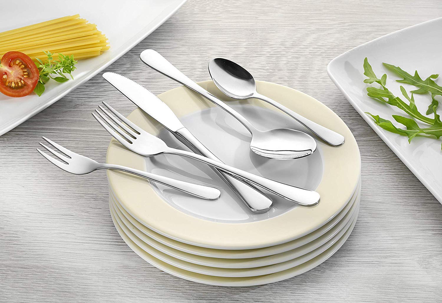 Set 12 Cucchiaini Da Caffè In Acciaio Inox Sylvia - Lucidati, Design Moderno, 18/0 - Foto 4