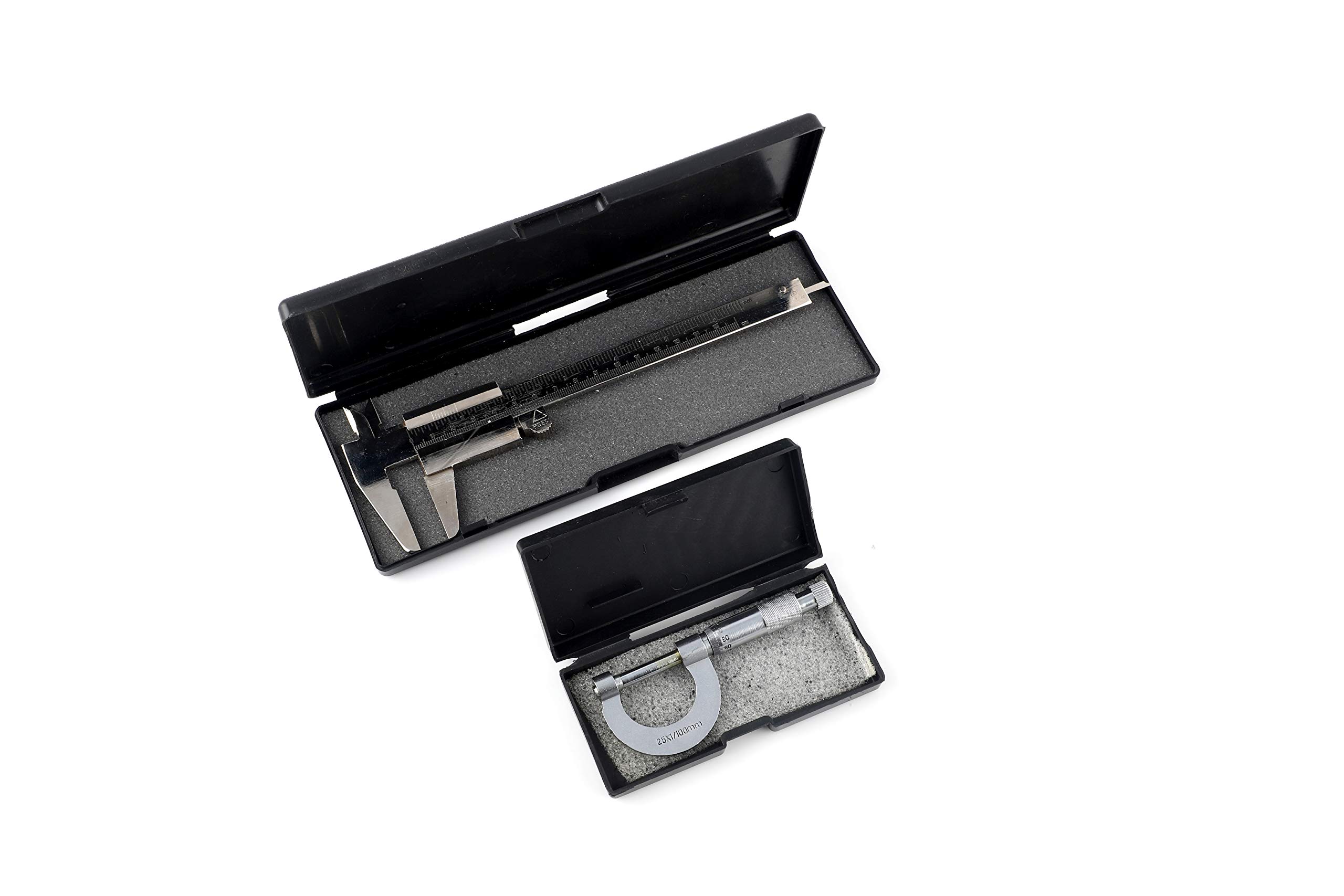 VITSZEE Varnier calipers 6" [150mm] long I.M.E. type and Micrometer Screw gauge 25mm [0.01mm least Count] Combo of 2 (B08H1WX1XQ) Amazon Price History, Amazon Price Tracker