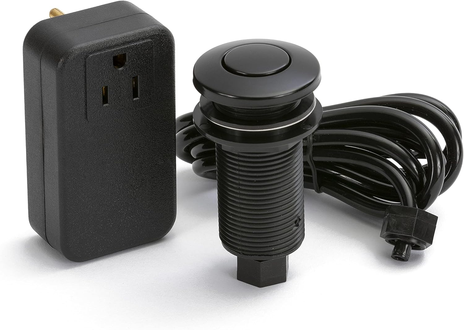 Lew Electric Push Button Garbage Disposal Air Switch and Controller (Champagne Bronze)