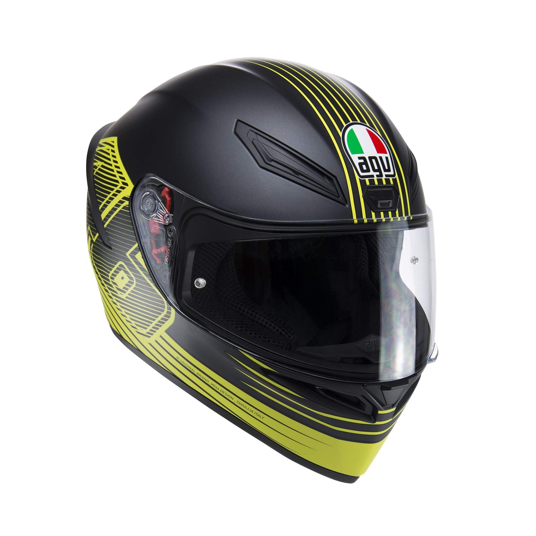 AGV K1 E2205 Top- Edge 46 Helmet, Size Large Automotive