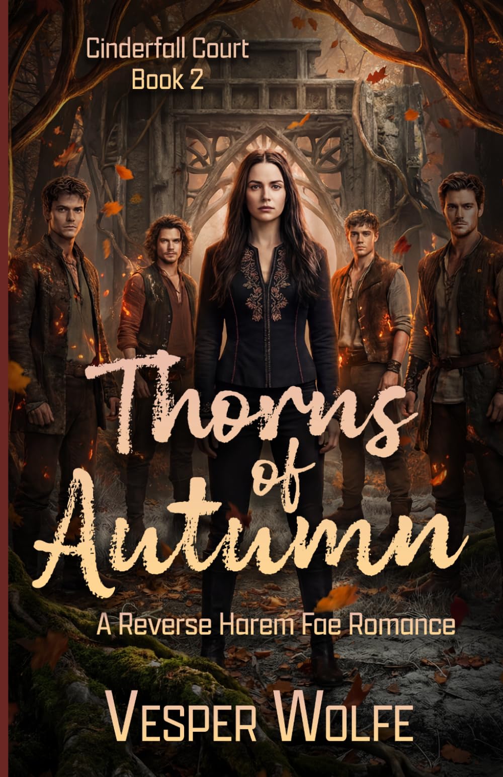 Thorns of Autumn: A Reverse Harem Fae Romance (Cinderfall Court)