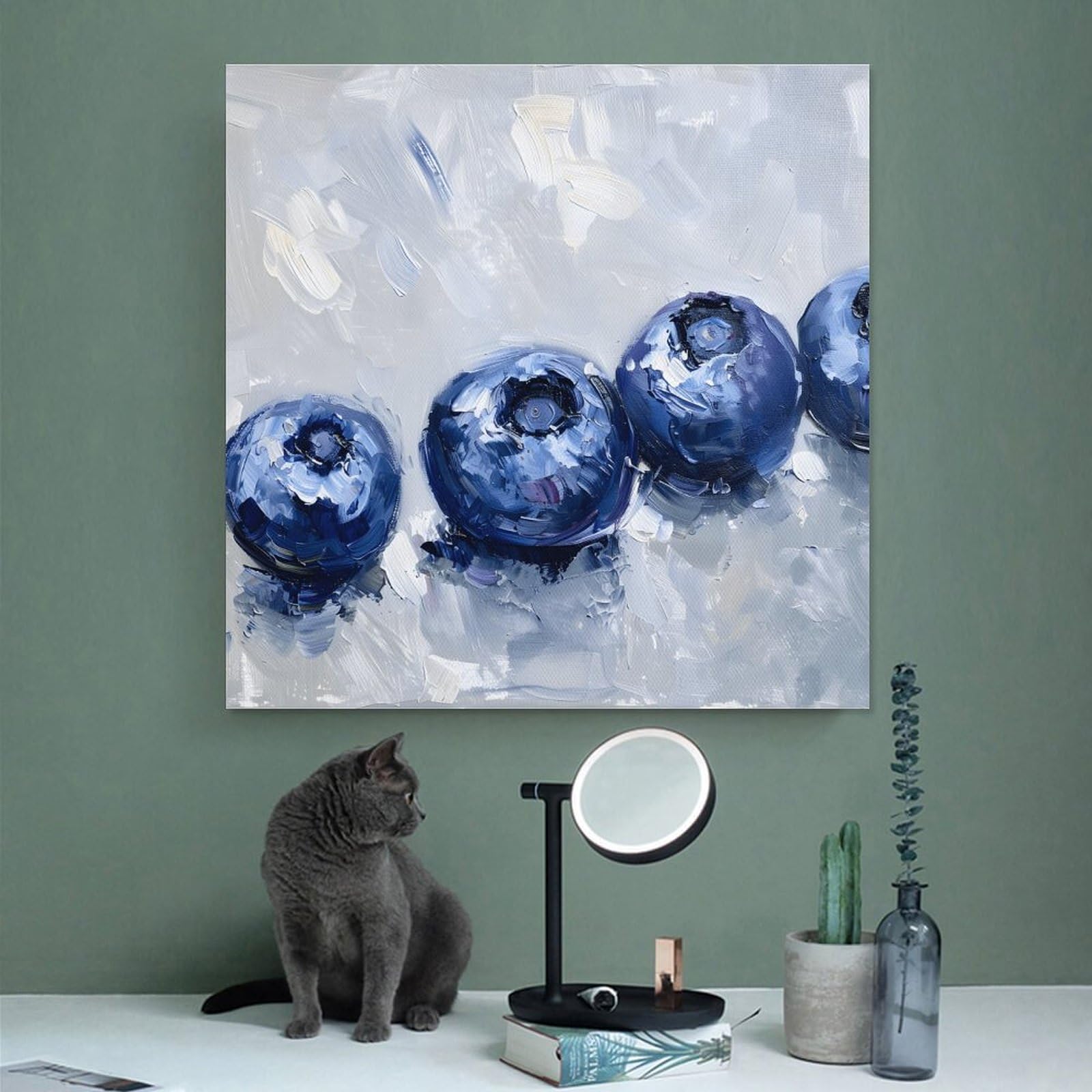Amazon.com: Vintage Wall Art, Fresh Blueberries, Cool Amazon.com: Vintage Wall Art, Fresh Blueberries, Cool