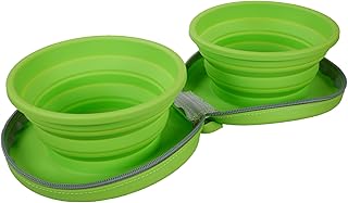 Rosewood Foldable Zip UP Dual Bowls