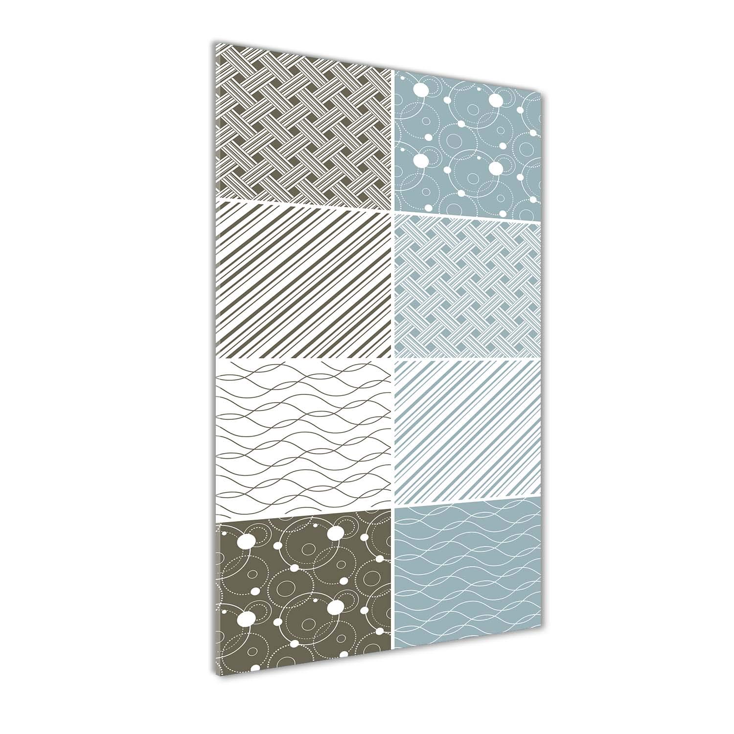 Tableau photo décorative beige en verre 60x120 cm pour illuminer votre salon moderne