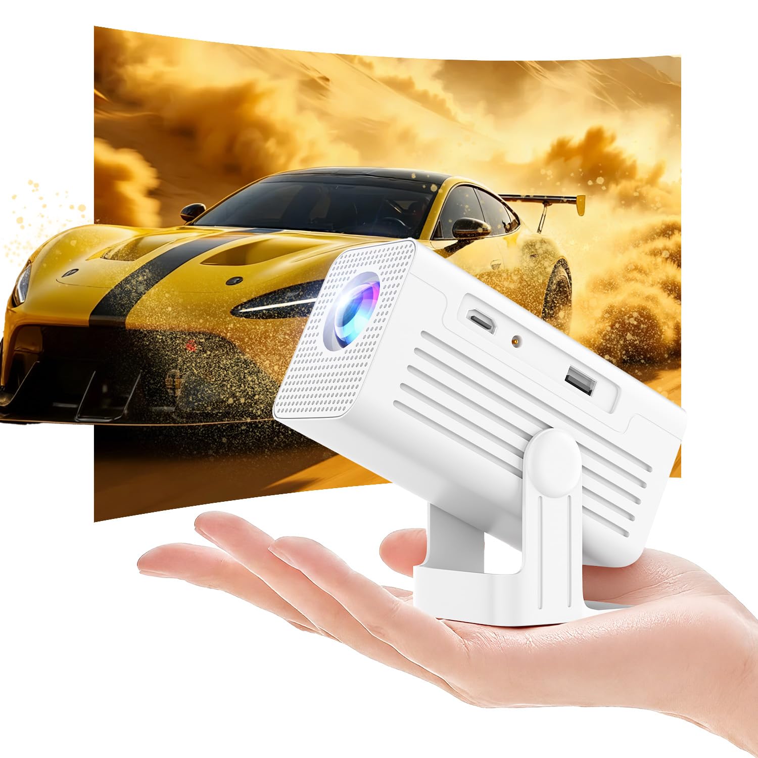 Amazon.com: XENPONAD Mini Projector with WiFi and Bluetooth, 4K