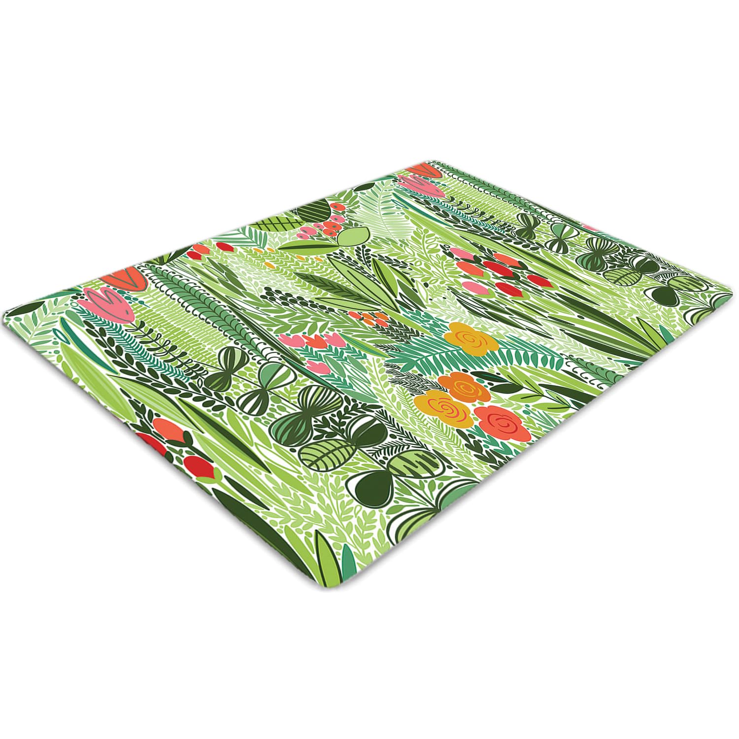 Tapis chaise antidérapant et imperméable protège-sol résistant aux dommages 120x90 cm