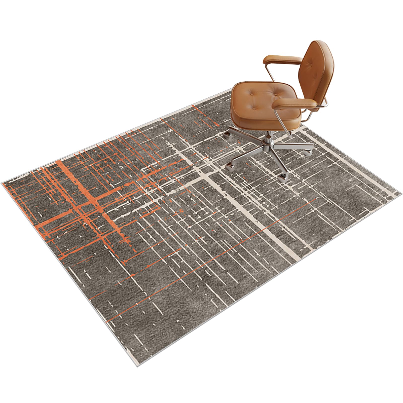 Floor Mat for Office Chair, Office Chair Mat for Hardwood Floor, Non Slip Gaming Computer Chair Mat, Carpet Protector Chair Mat, Multi-Purpose Floor Protectors for Rolling Chairs 160 x 200 cm