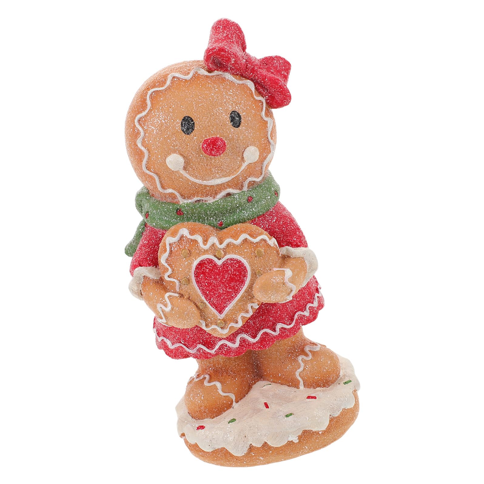 Bonhomme pain épice figurine festive Veemoon décoration de table de Noël hiver