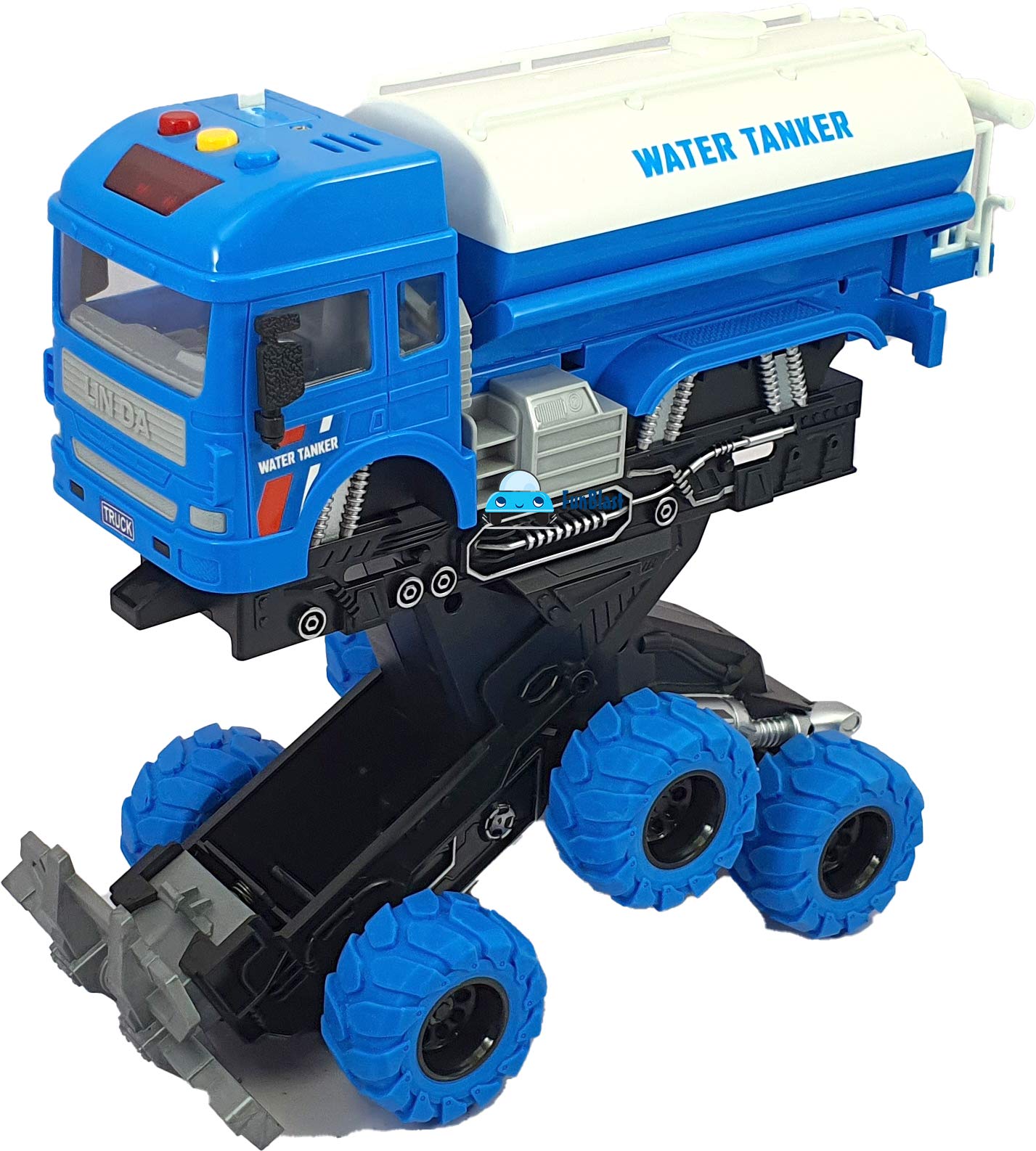 FunBlast 4WD Monster Construction Truck for Kids Toy Friction Powered Toy 6 Wheel Drive Tanker Truck Toy Vehicle for Kids -Multicolor (B08WX3HKBZ) Amazon Price History, Amazon Price Tracker