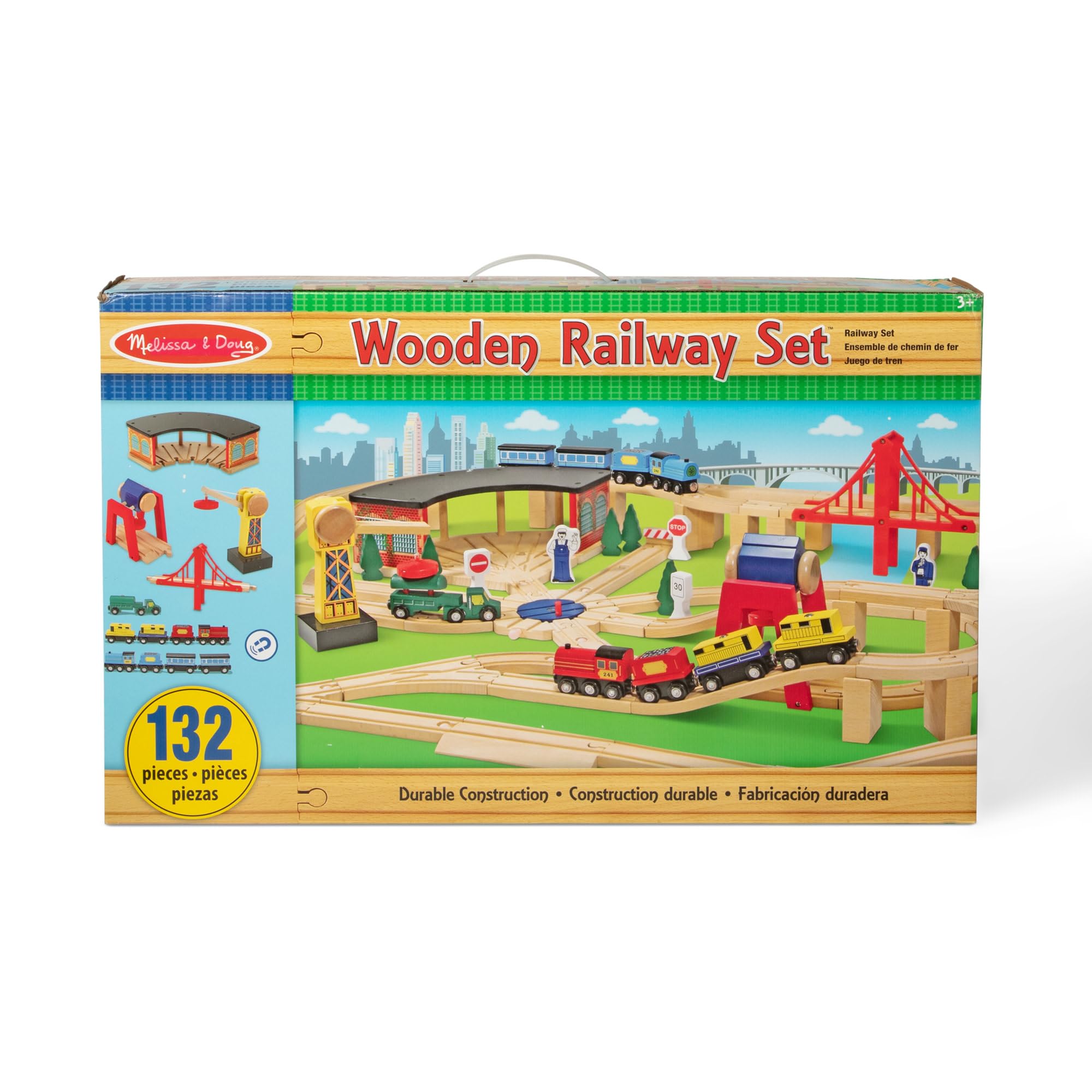 Melissa & Doug Eisenbahn-Set aus Holz