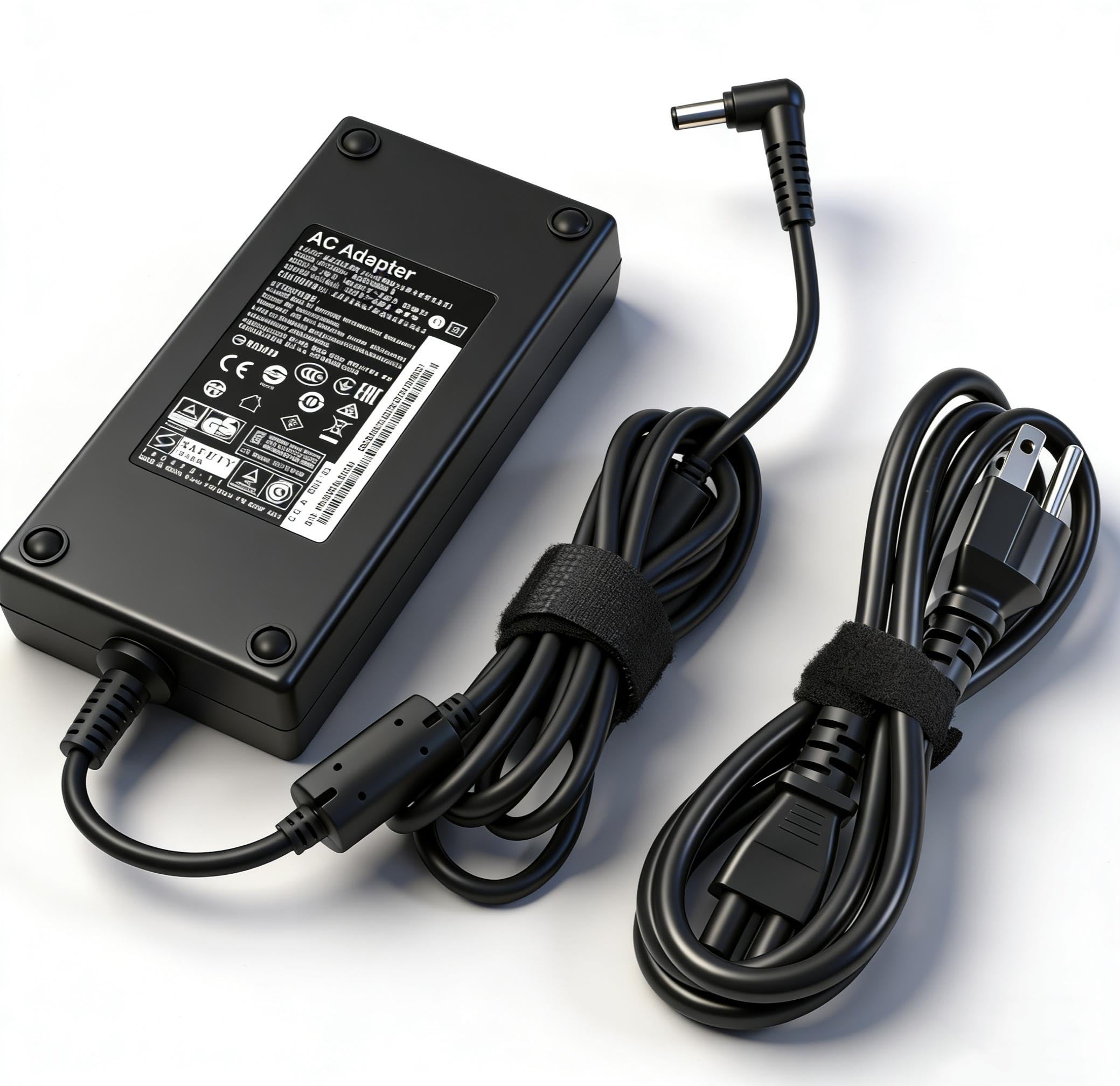 180W AC Charger Compatible with Msi GS40 GS60 GS70 GS65 GS63 GS63VR GT60 GT70 GL62M GL72M GE60 GE62 GE72 GS73VR Laptop