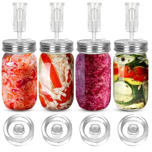 Samshow Fermentation Kit for Wide Mouth Mason Jar