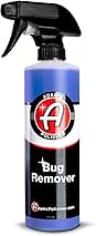 Adam's Car Bug Remover (16oz) - Powerful Car Bug Remover For Car Detailing | All Purpose Spray Removes Bug & Tar From Plastic, Rubber, Metal, Chrome, Glass, RV, Boat, Motorcycle