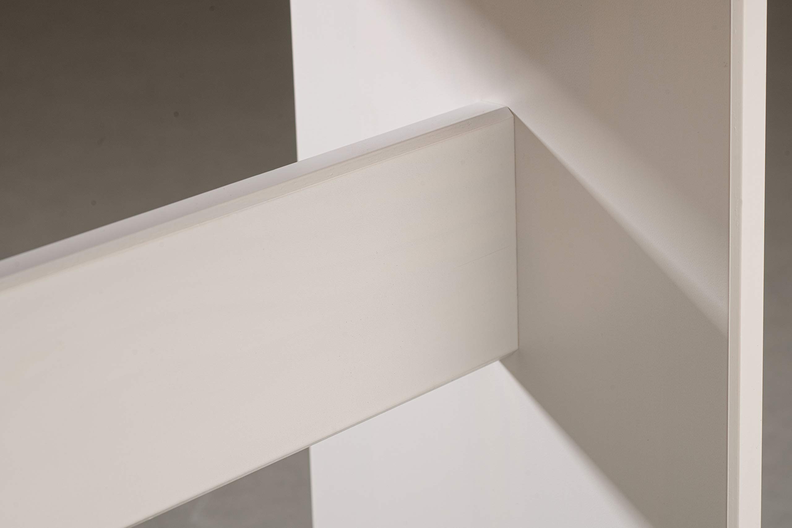 Inter Link - Banc - Banc en bois - Pin massif - Blanc - Laqué brun sépia - Westerland 32.2