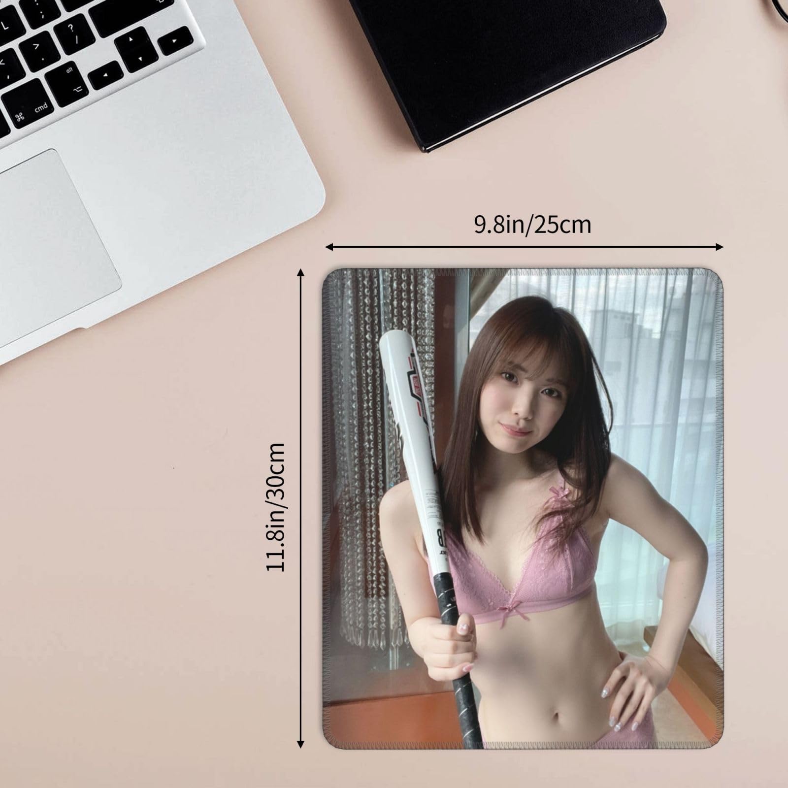 Amazon.co.jp: 石川澪 マウスパッド ゲーミング かわいい ラバー