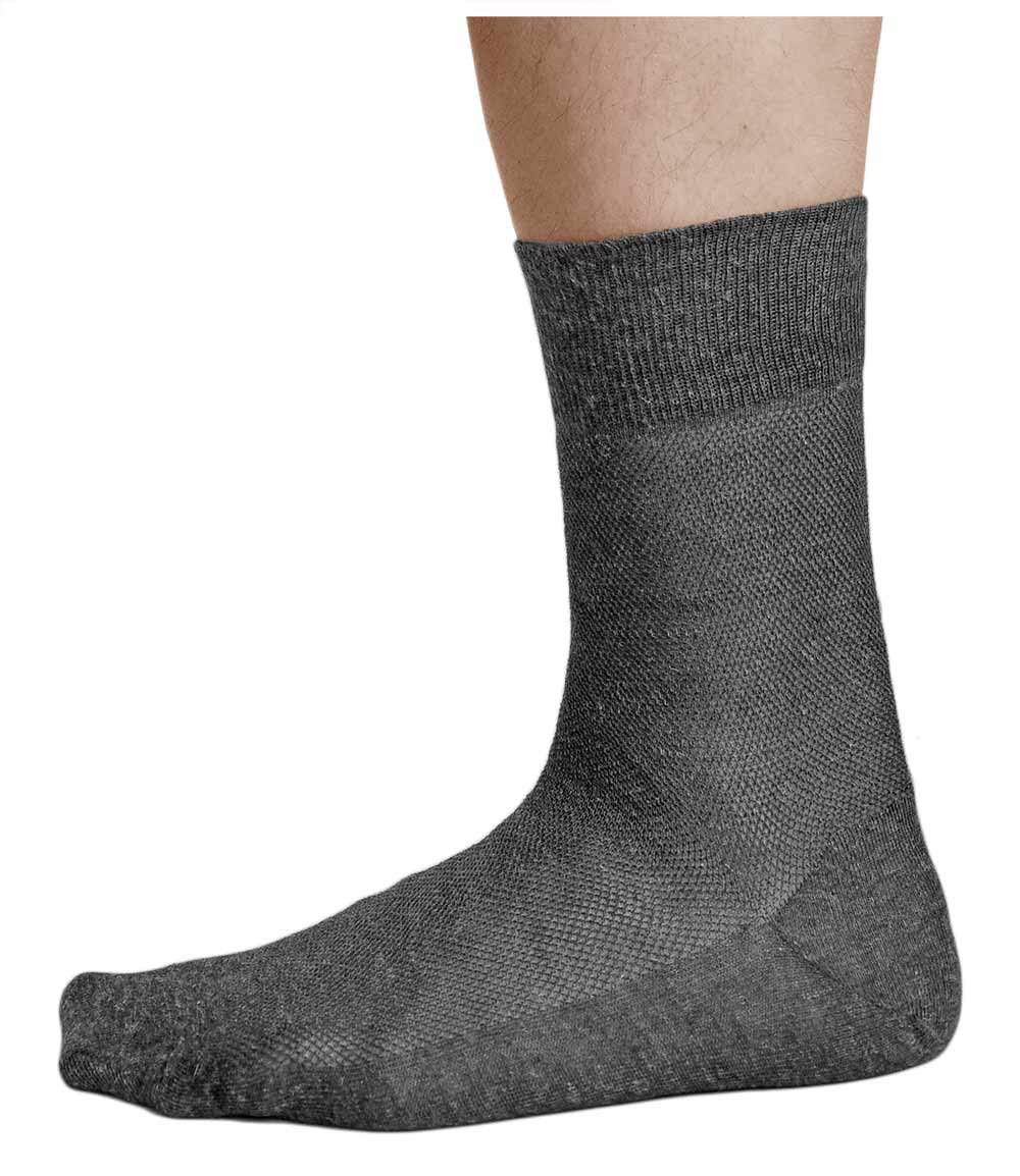 vitsocks Calzini Estivi LINO-COTONE Extra Traspiranti Uomo (3 PAIA) Sottili Leggeri