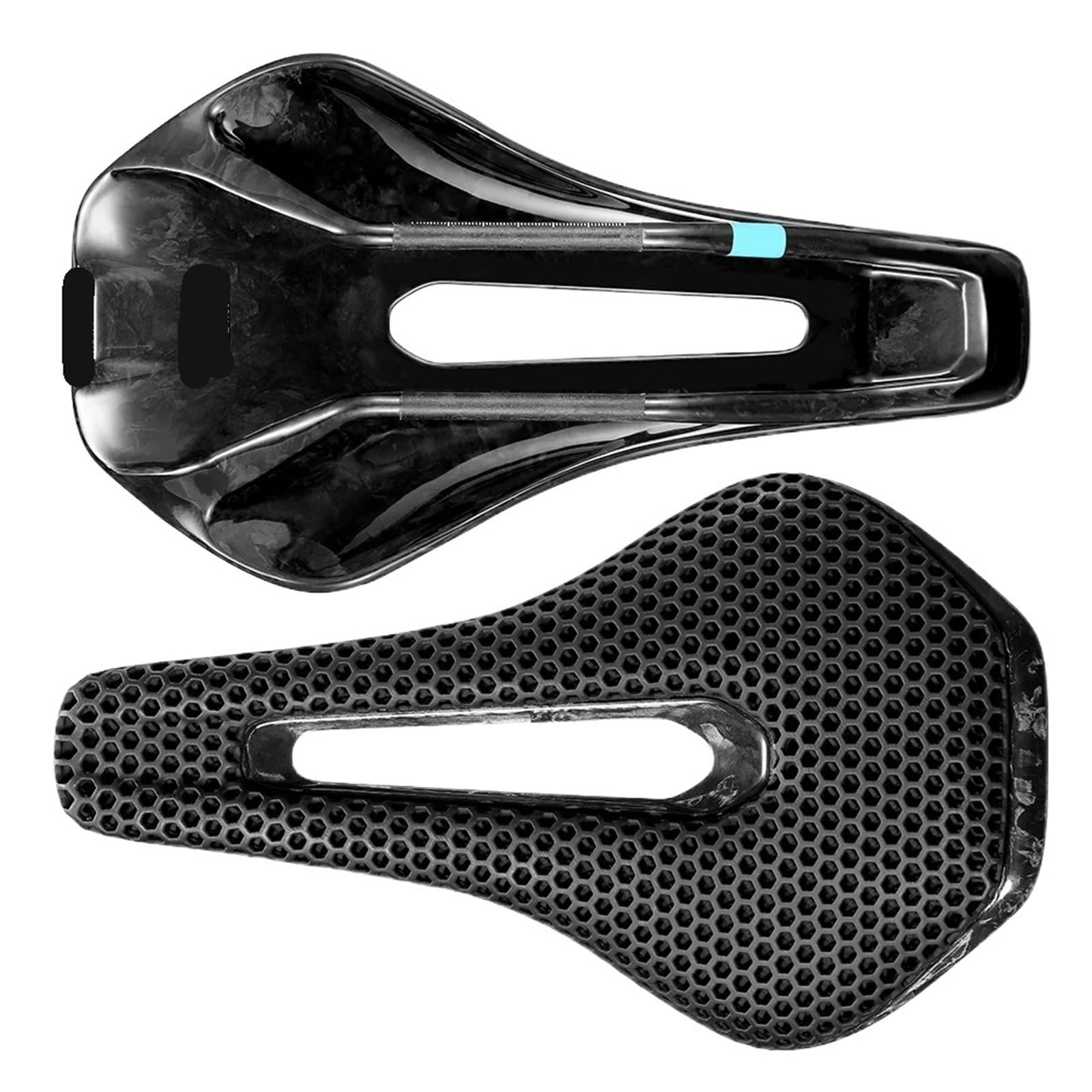 Compatibile con la sella RYET 3D Full Carbon da 245 mm | Larghezze 135/145/155 mm, binari 7x9, MTB/gravel/strada ultraleggero