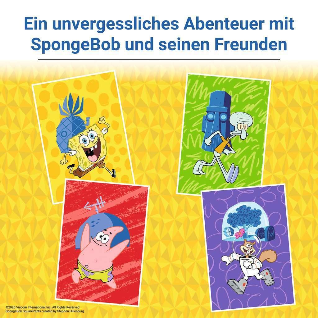 Ravensburger Games 25090 - Spongebob Squarepants Labyrinth - Le Jeu Classique dans Le Style de la série pour 2 à 4 Joueurs de 7 Ans et Plus
