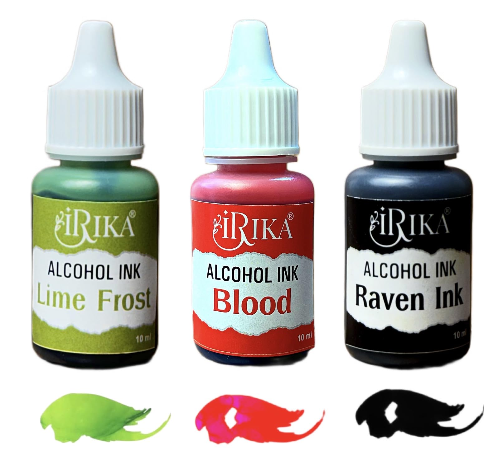 Pack of 14 Keto Version Alcohol Inks - 10 ml Each | Non-Toxic, High-Concentration Colors for Resin Art & Craft 2