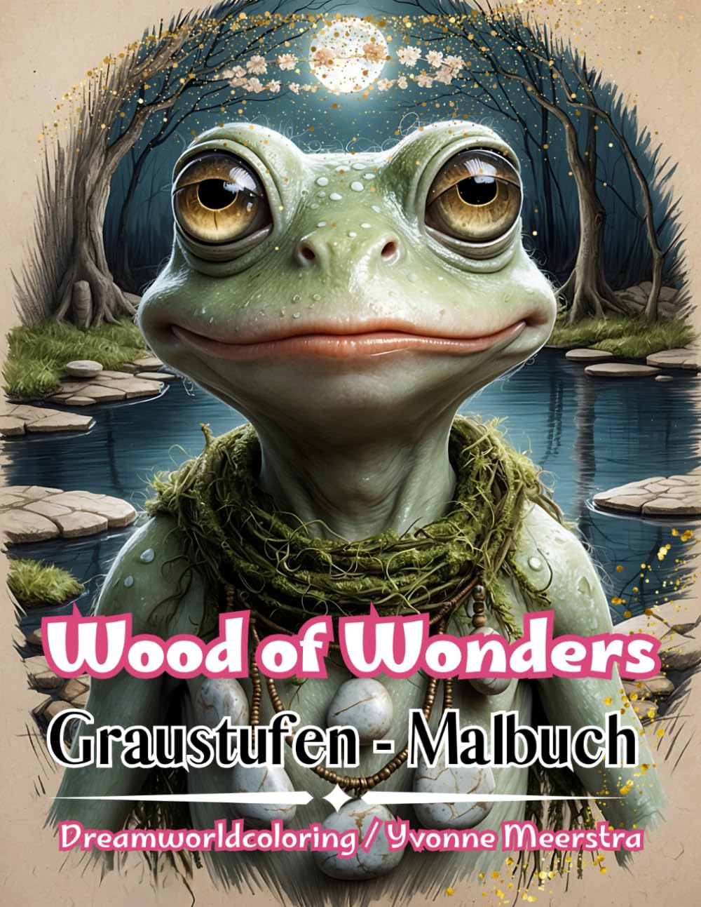 wood of wonders: Ein märchenhaftes Malbuch voller magischer Waldwesen