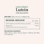 NATURE'S BOUNTY Lutéine, Ultra Force, soutien pour des conditions comme les cataractes et la dégénérescence maculaire, 53 g