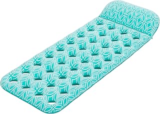 BESTWAY Colchoneta Flotante para Piscinas Comfort Plush 171x65x25,5 cm Azul